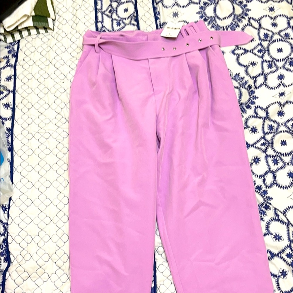 brand new purple colored pants !